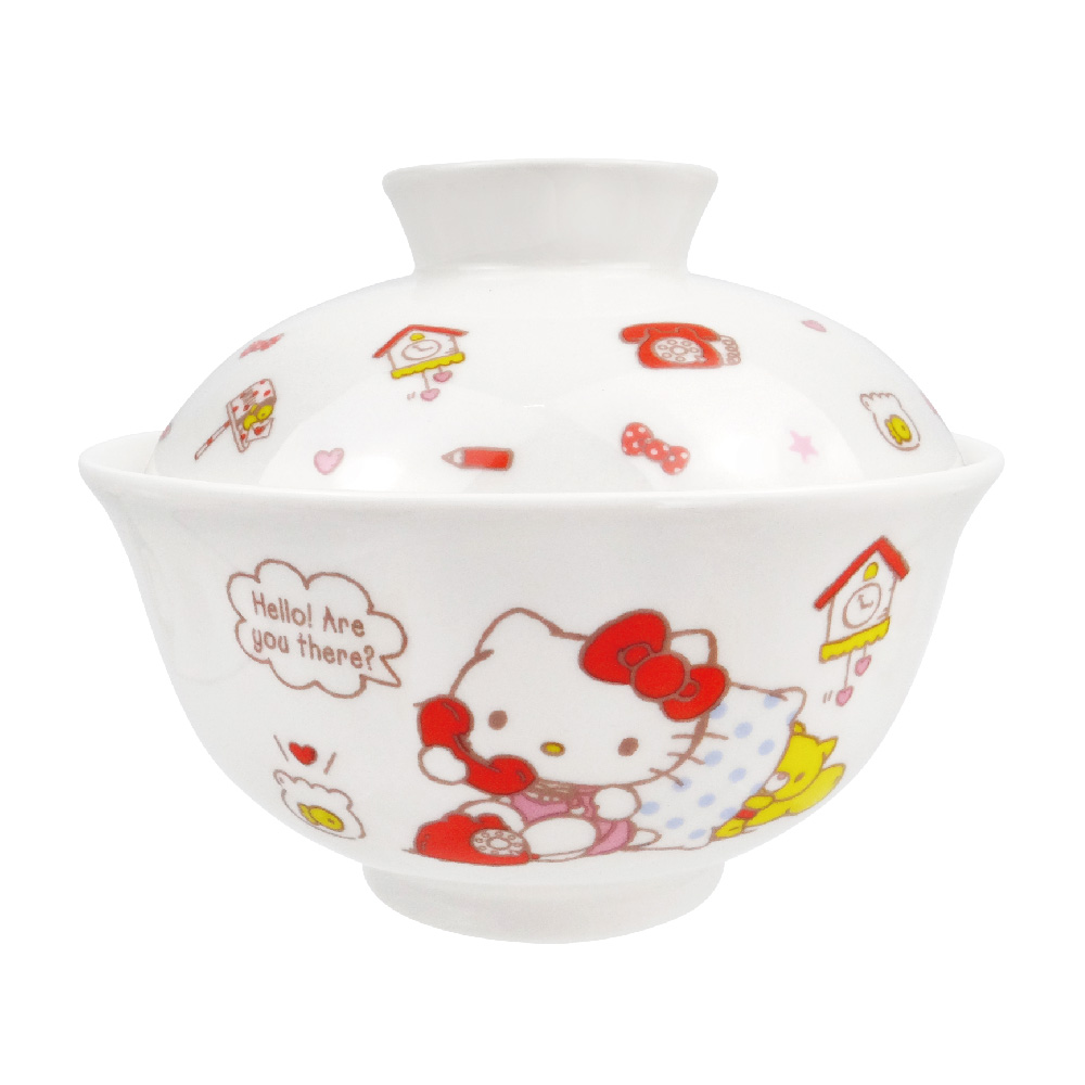凱蒂貓-丼碗-電話