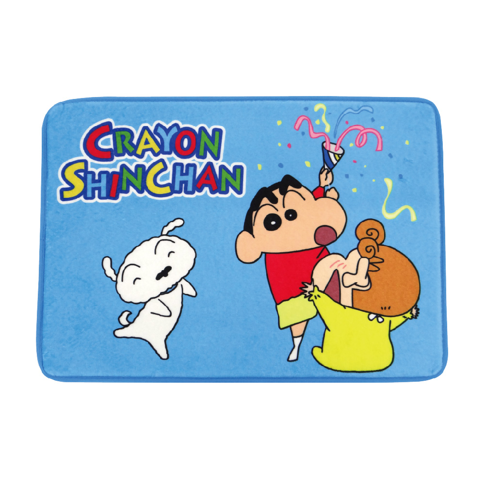蠟筆小新-地墊-彩帶