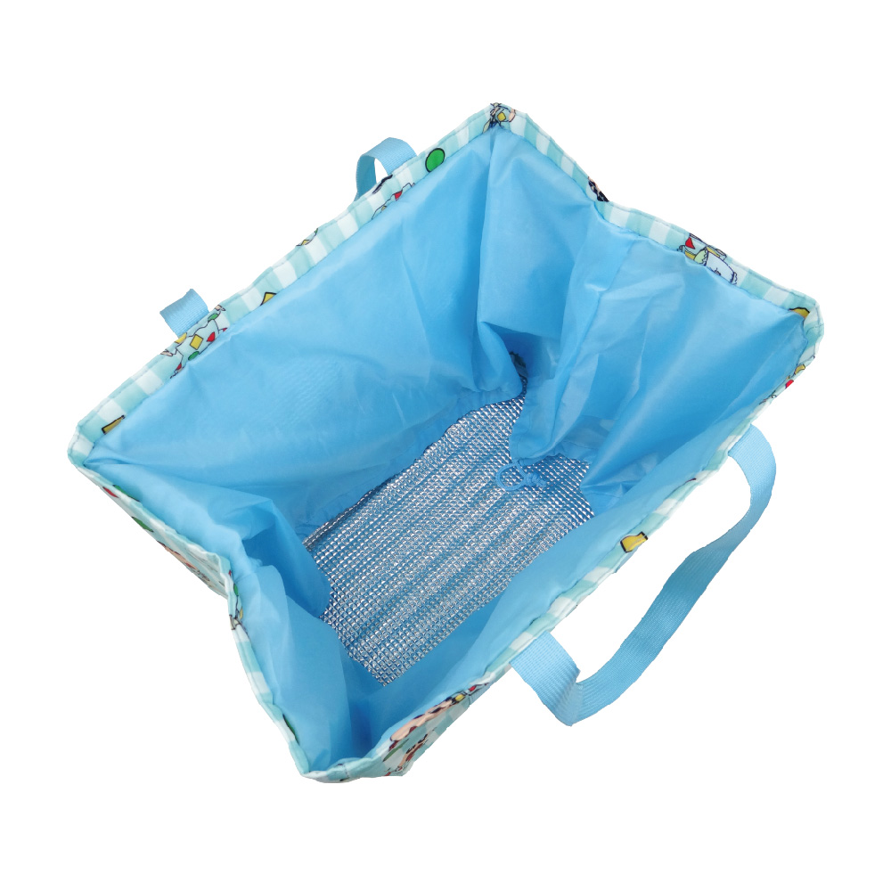 蠟筆小新-保冷暖束口野餐袋-睡衣派對