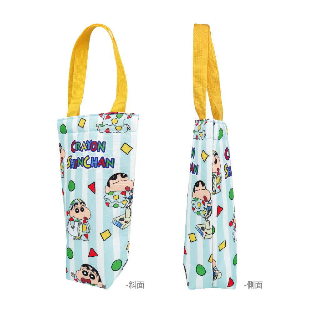 蠟筆小新-保冷暖飲料提袋-睡衣派對
