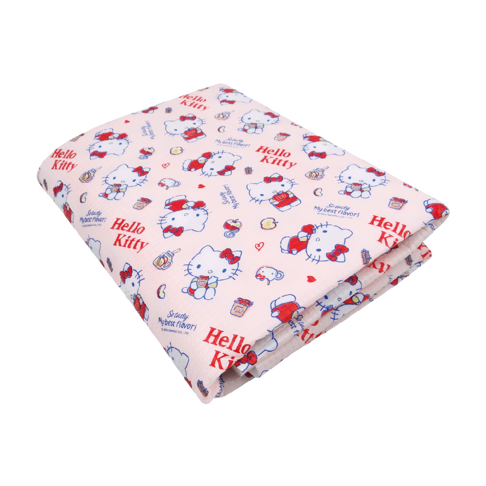 Hello-Kitty-輕便型野餐墊-蘋果