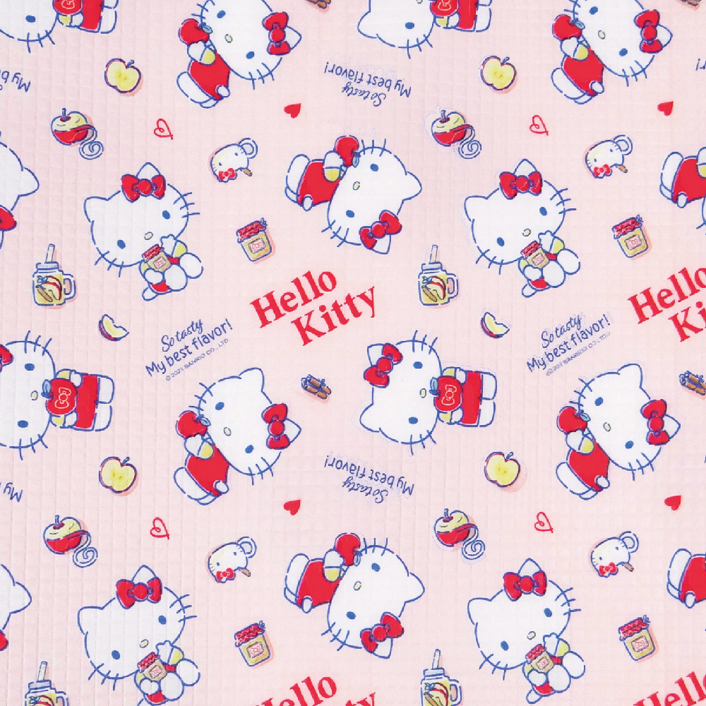 Hello-Kitty-輕便型野餐墊-蘋果