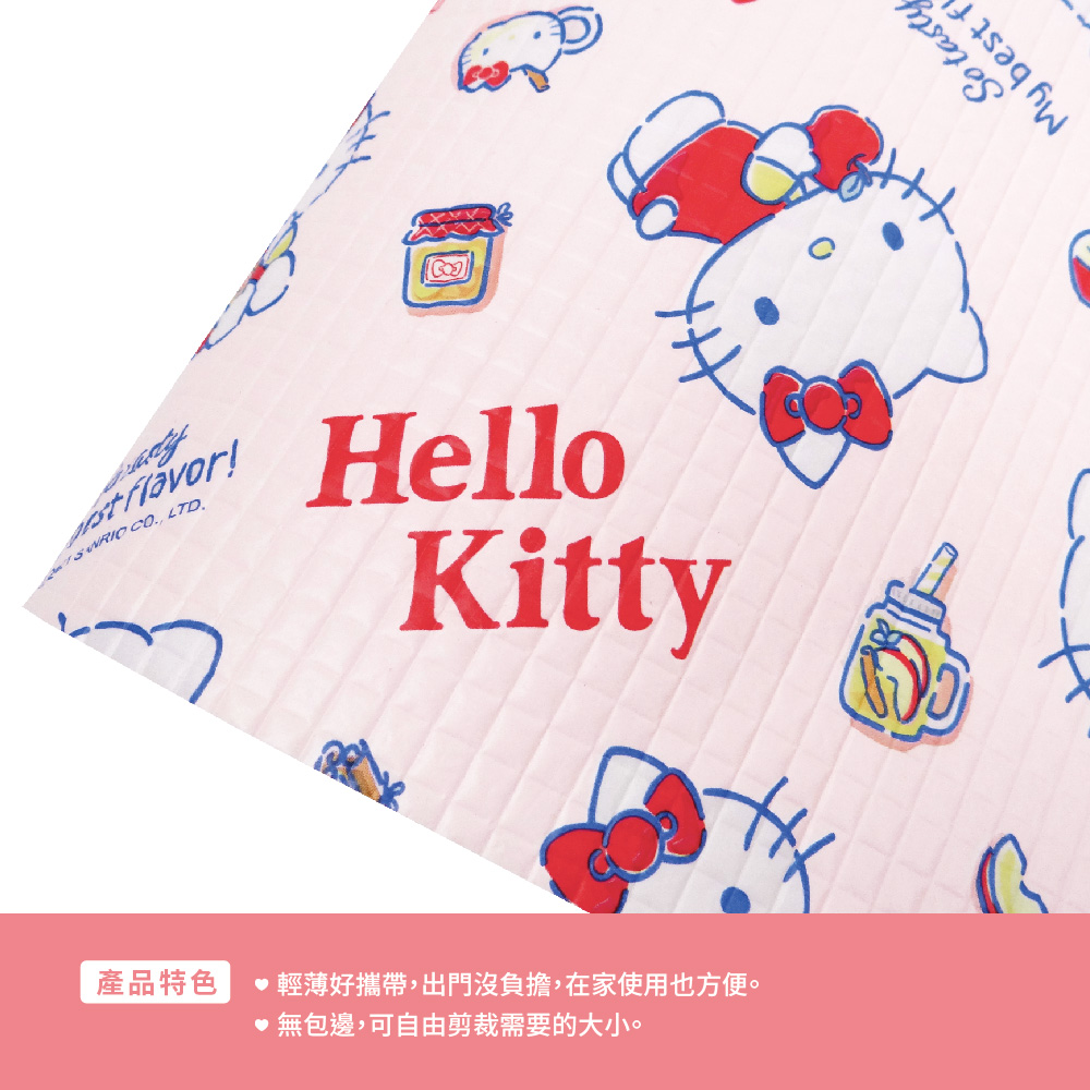 Hello-Kitty-輕便型野餐墊-蘋果