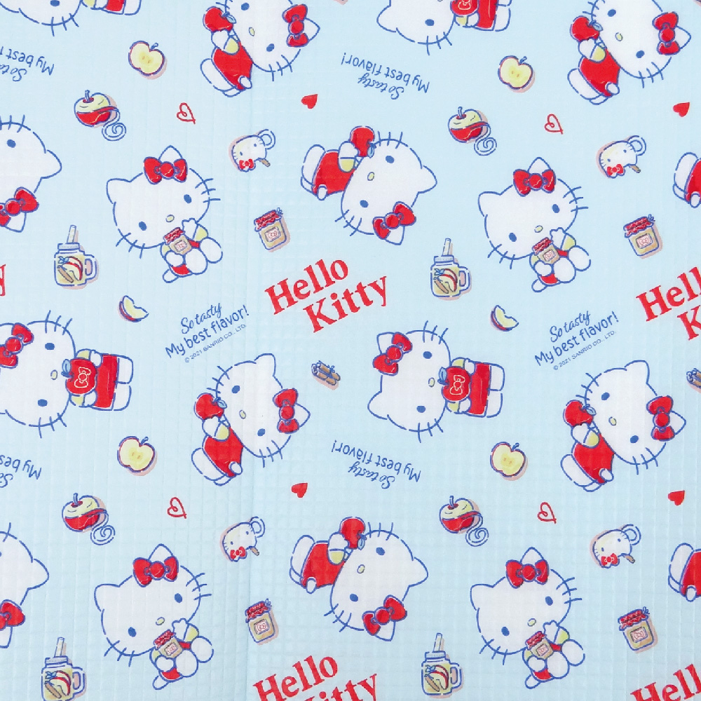 Hello-Kitty-輕便型野餐墊-蘋果