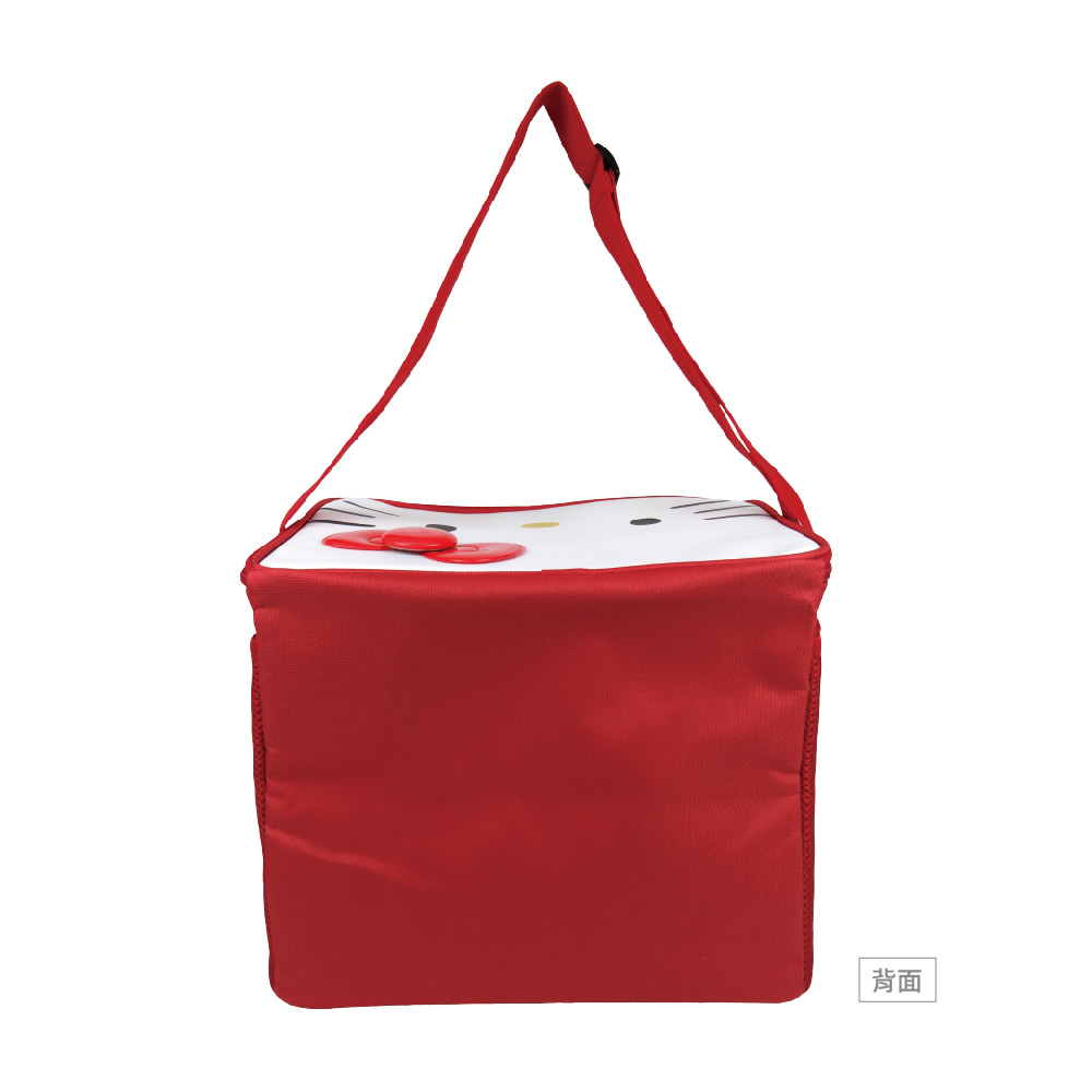 凱蒂貓-立體側背保溫保冷袋-紅