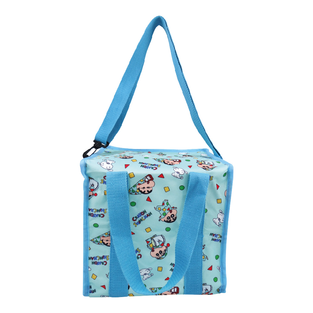 蠟筆小新-兩用保冷暖提袋-睡衣綠