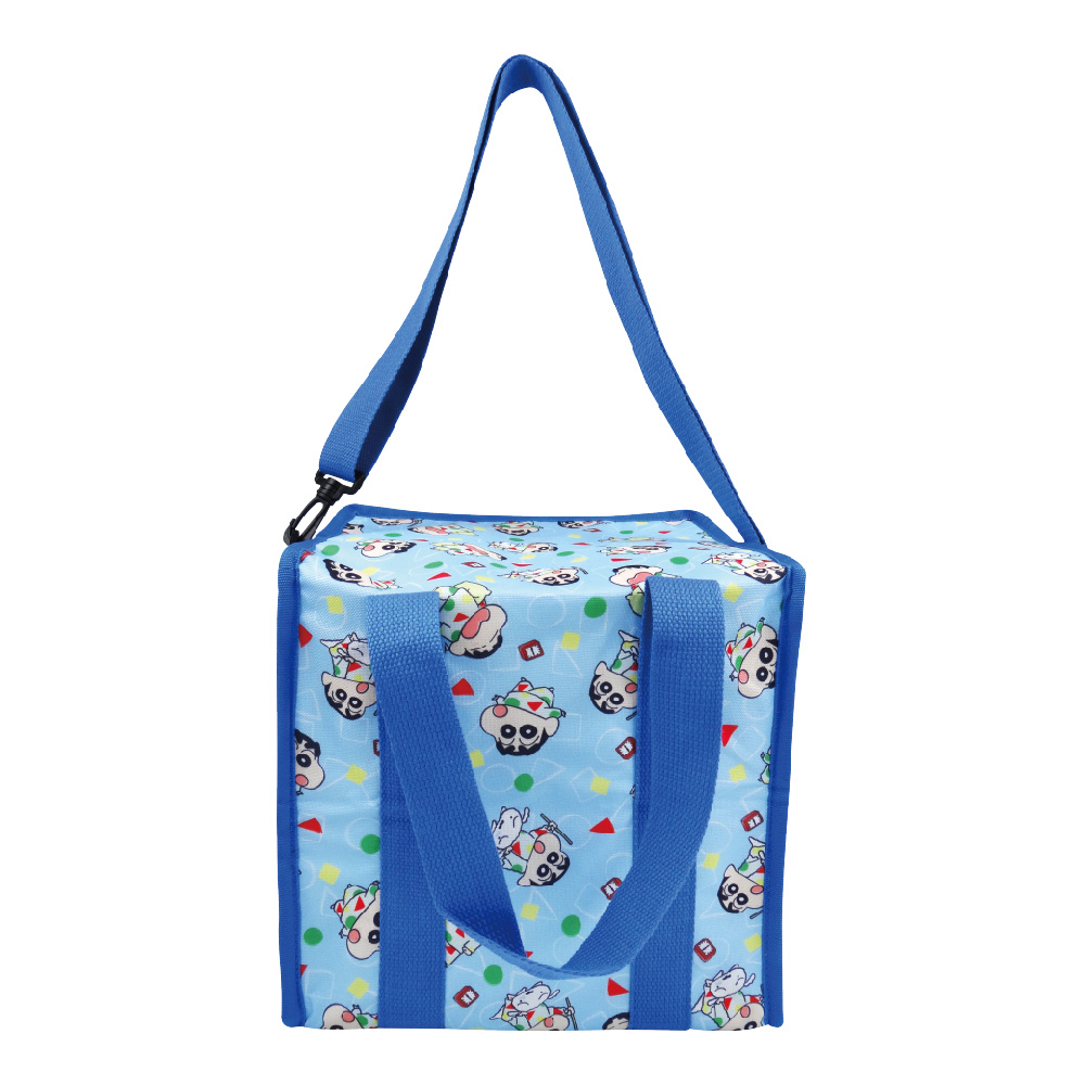 蠟筆小新-兩用保冷暖提袋-睡衣藍