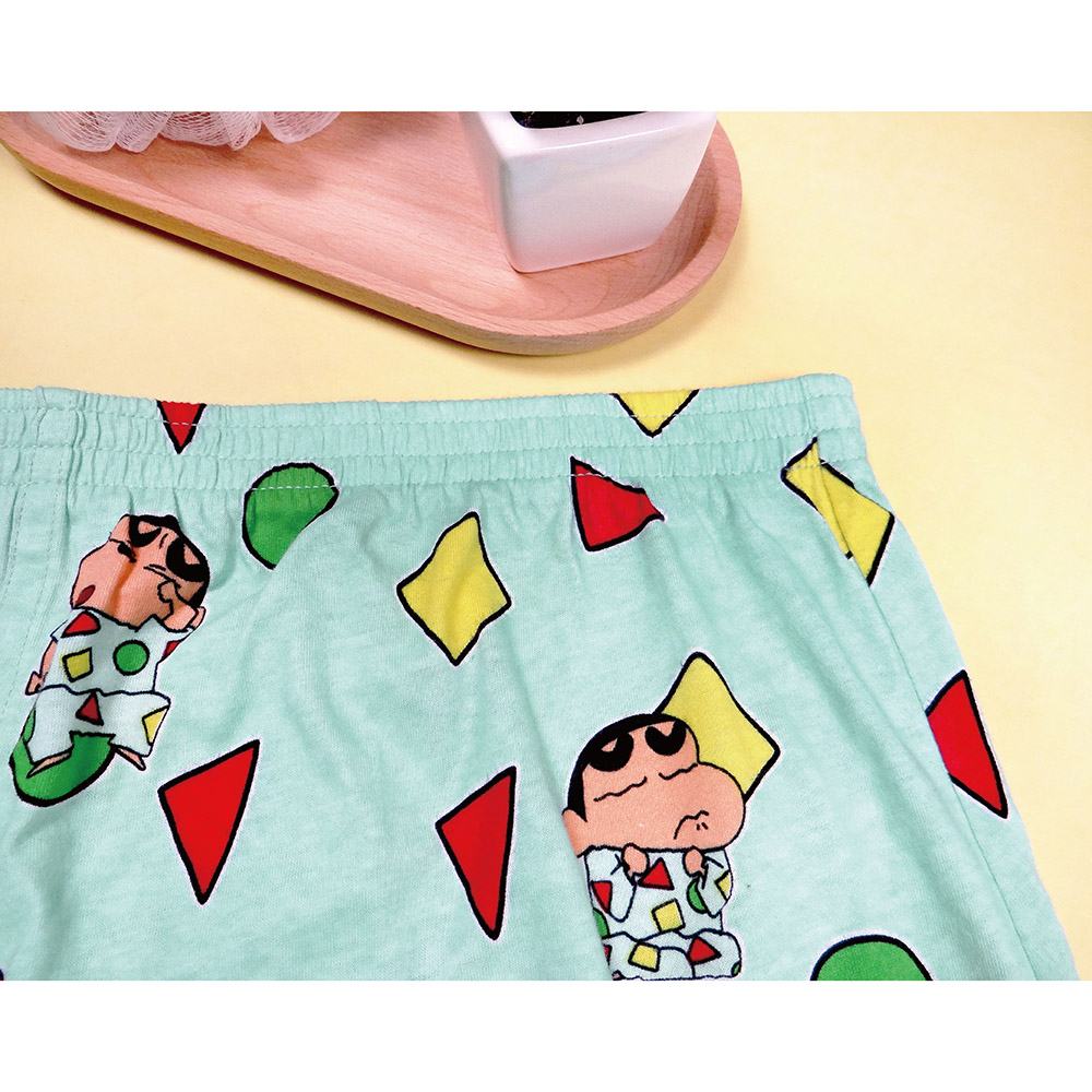 proimages/product-B01/B2023/B23-30_小新平口褲/B23-30-蠟筆小新亂花睡衣平口褲-綠-02.jpg