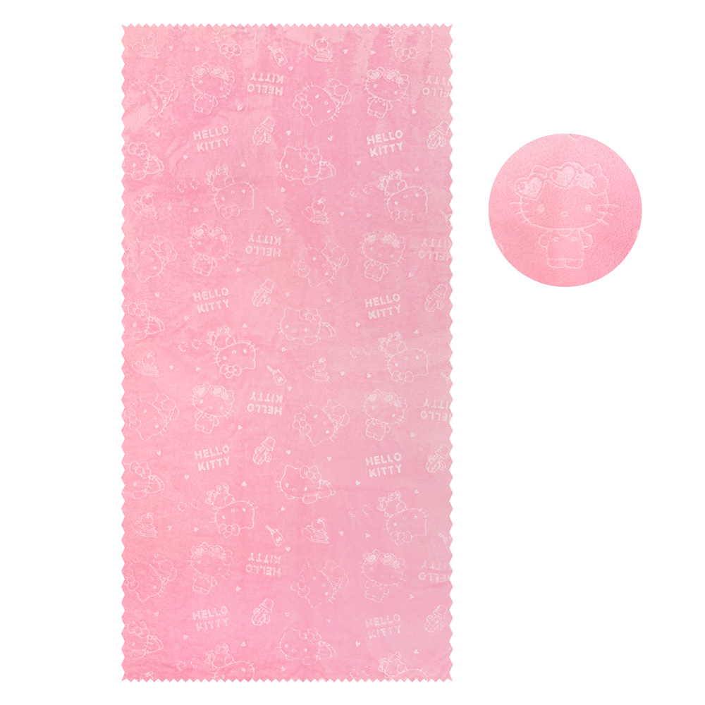 proimages/product-B01/B2026/B26-01-三麗鷗壓花浴巾擦拭巾/凱蒂貓壓花吸水浴巾-02.jpg