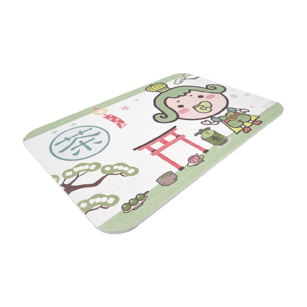 茶茶小王子-珪藻土地墊