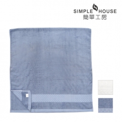 緞檔 浴巾-編織紋