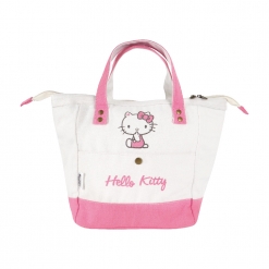 凱蒂貓 帆布保溫保冷袋-粉