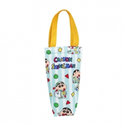 蠟筆小新 保冷暖飲料提袋-睡衣派對