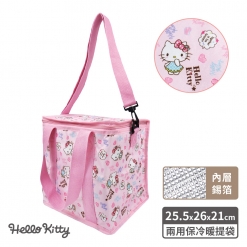 凱蒂貓 兩用保冷暖提袋-粉
