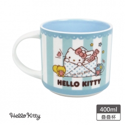Hello Kitty疊疊杯-情書(藍)