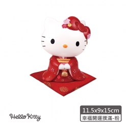 Hello Kitty 幸福開運撲滿-紅