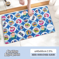 蠟筆小新軟式吸水地墊-玩具車