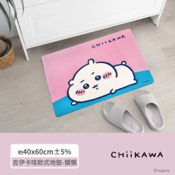 吉伊卡哇軟式吸水地墊-懶懶