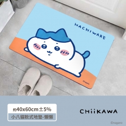 小八貓軟式吸水地墊-懶懶